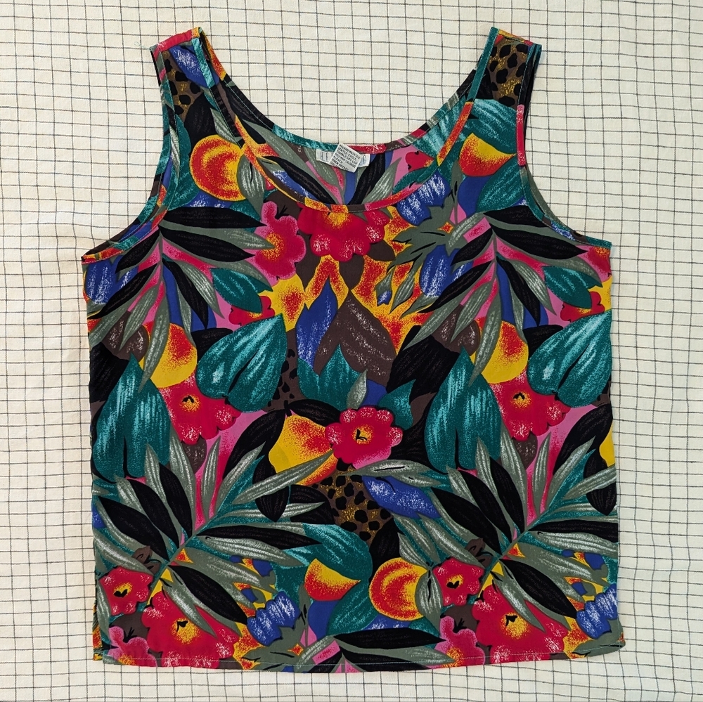 Hana Sung Tropical Tank Top